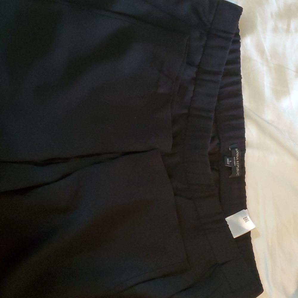 Banana republic black trousers
